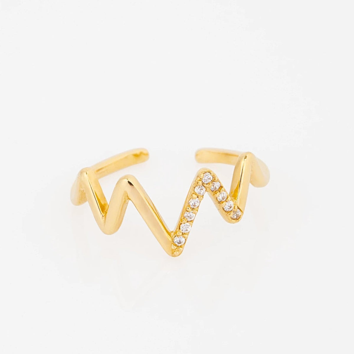 Anillo Ondulado Talla 7 1/4