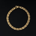 Pulsera Tejido Ojo De Tigre 20cm