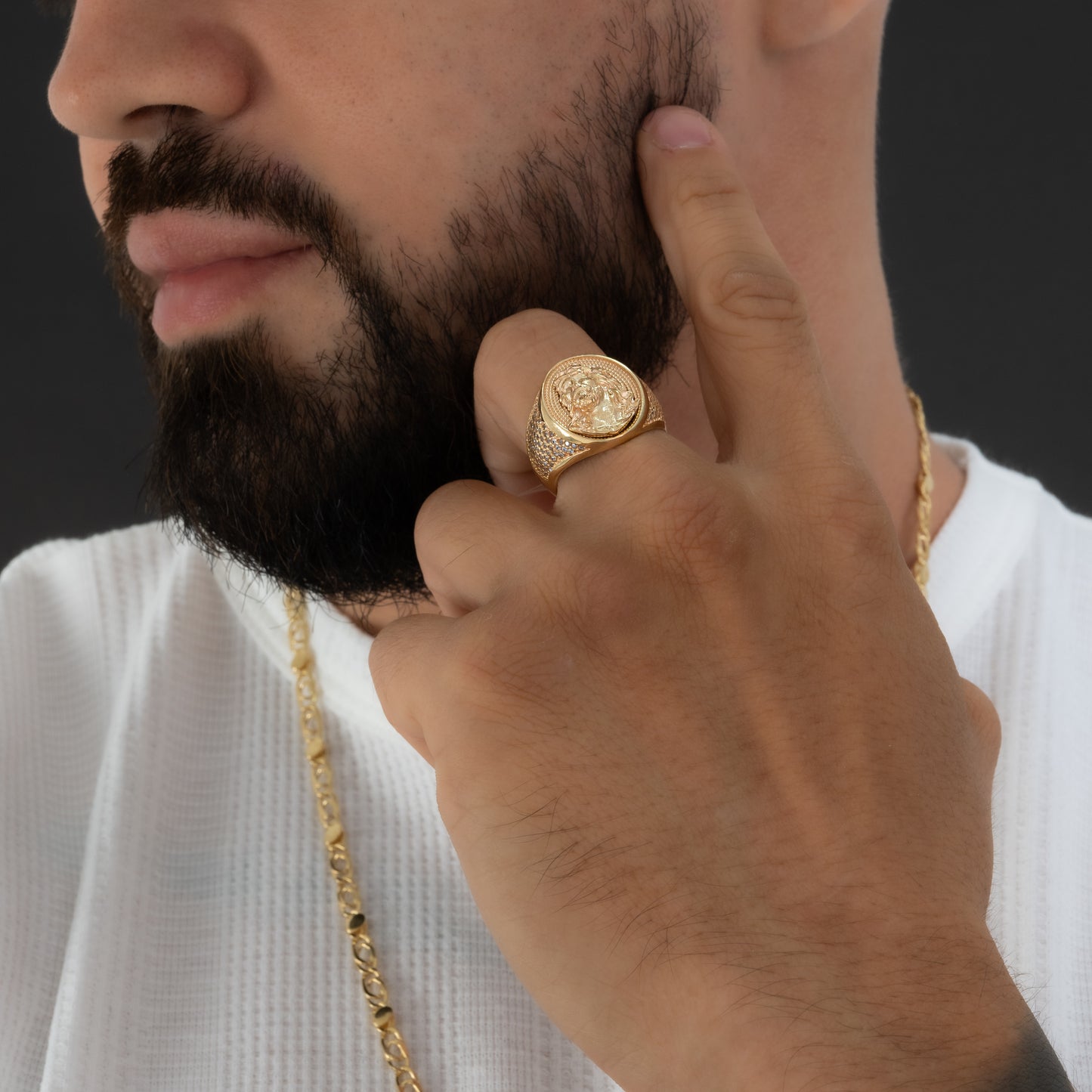 Anillo Cristo Talla 9