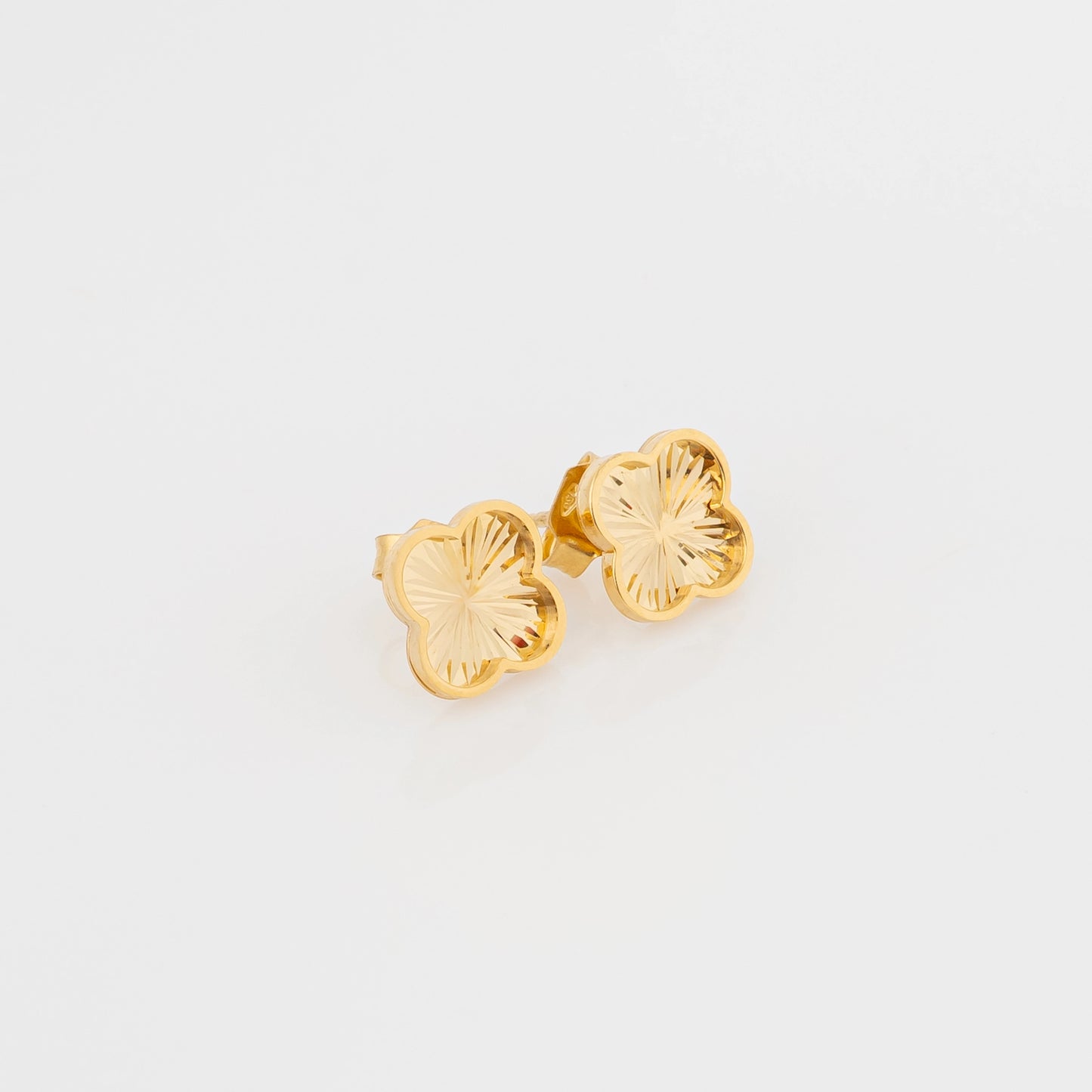 Topos Trebol Diamantados 1cm