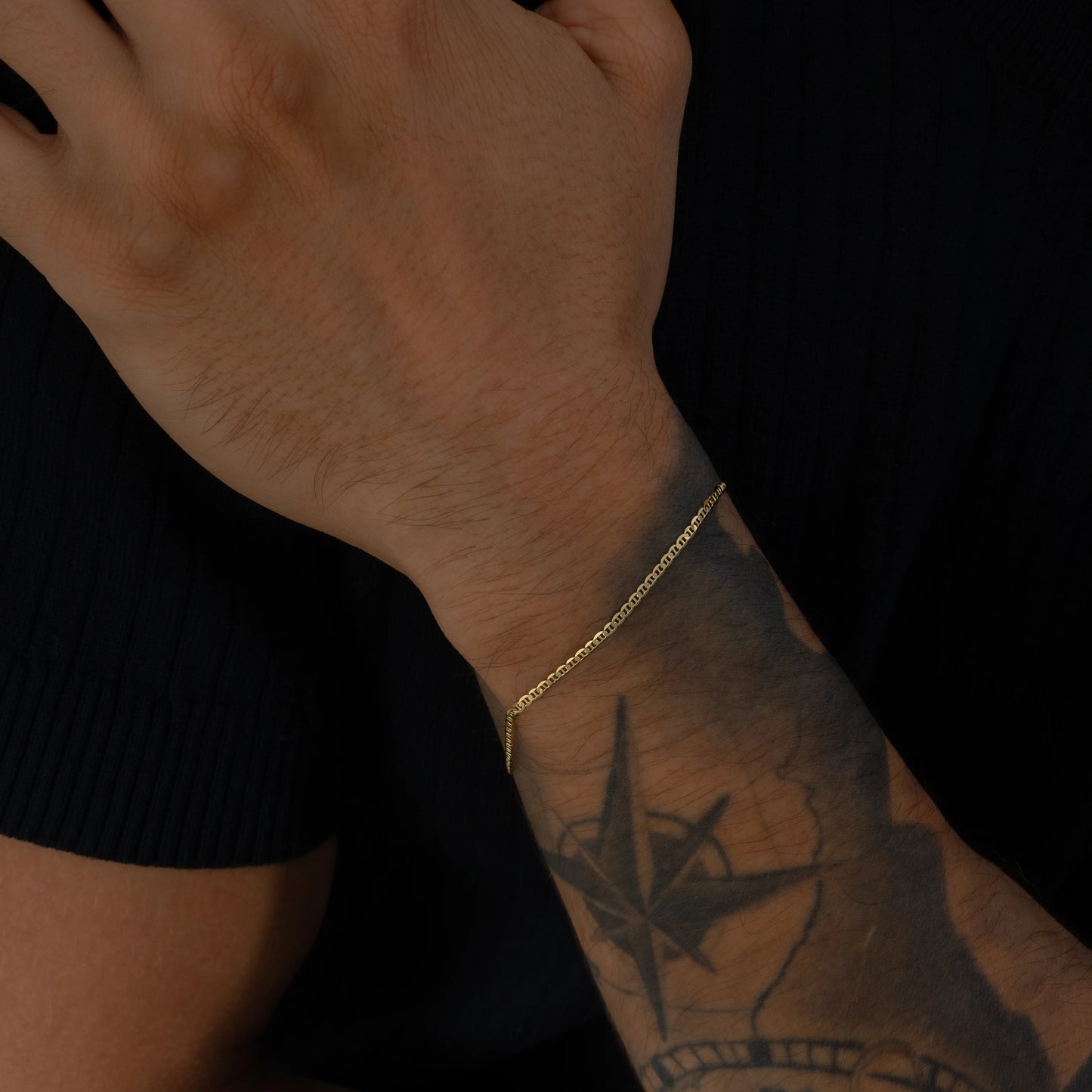 Pulsera Tejido Escalera 21cm