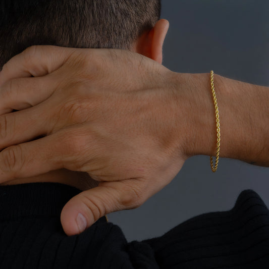 Pulsera Tejido Lazo 19cm