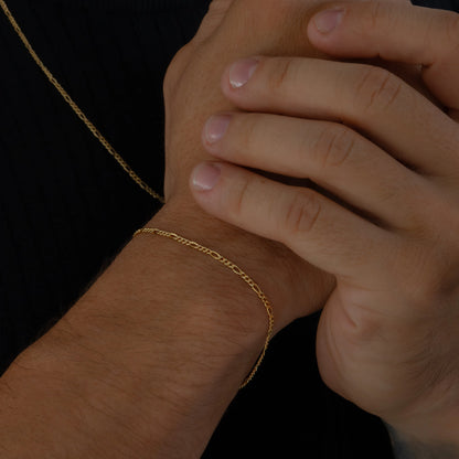 Pulsera Tejido 3x1 18cm