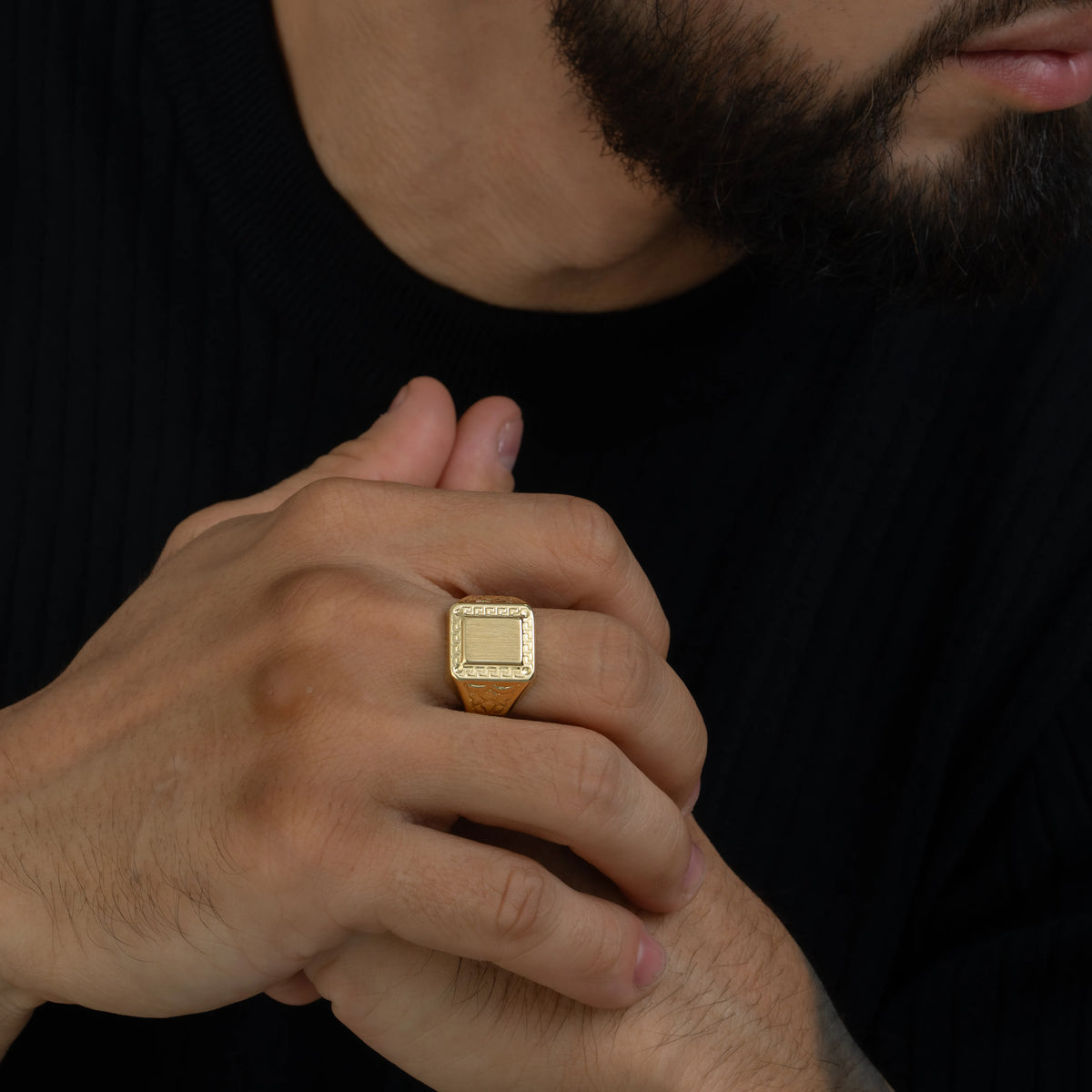 Anillo Grabados Talla 11