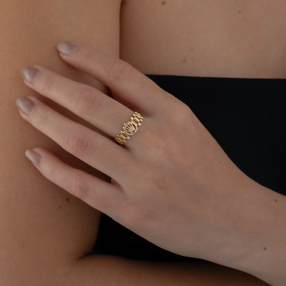 Anillo Corona Talla 7 1/4