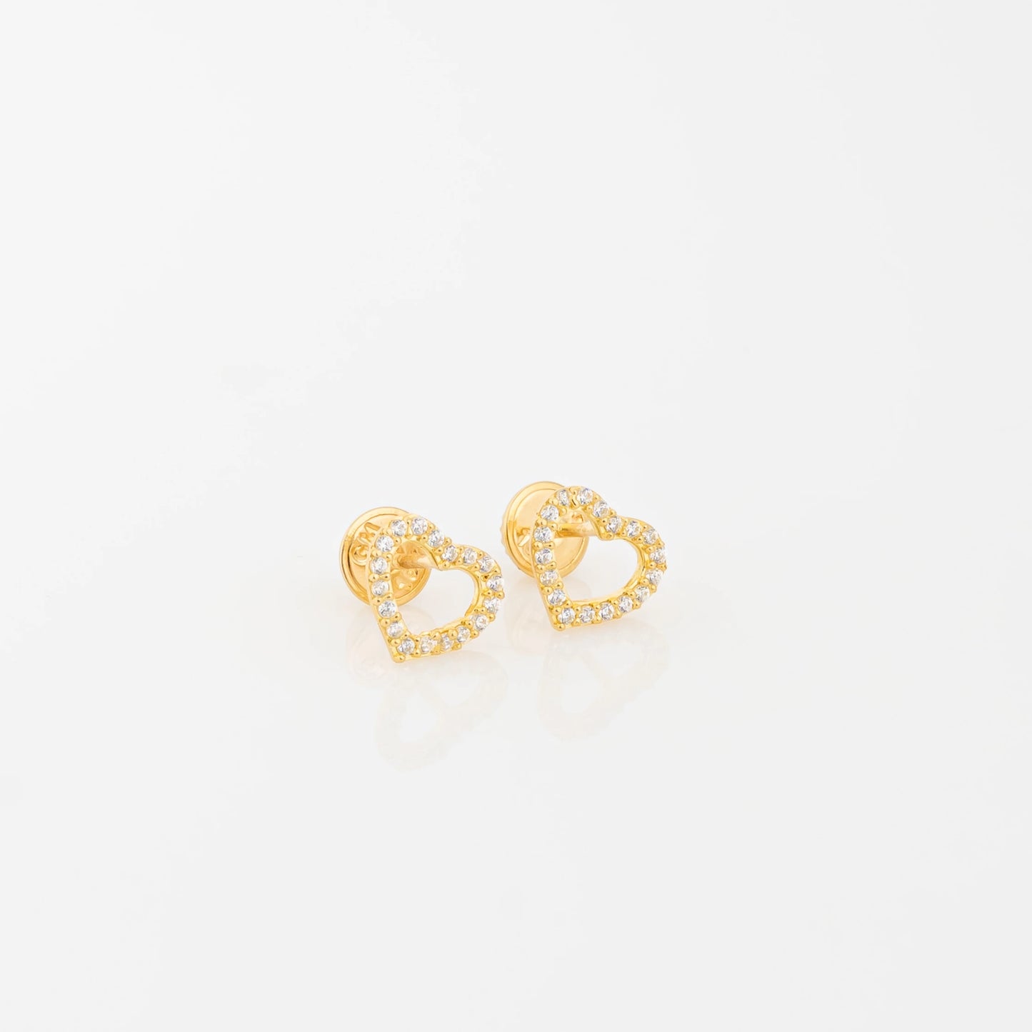Topos Silueta Corazon 7mm