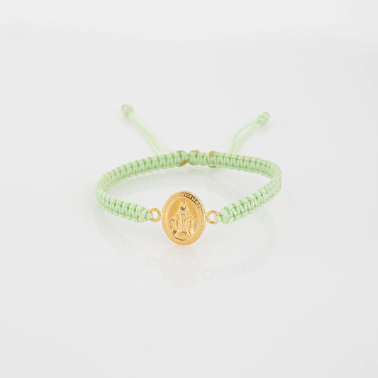Pulsera Tejida Virgen Milagros