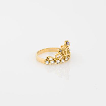 Anillo Quince Corona Talla 5 1/4