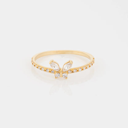Anillo Mariposa Casting Talla 6 1/4
