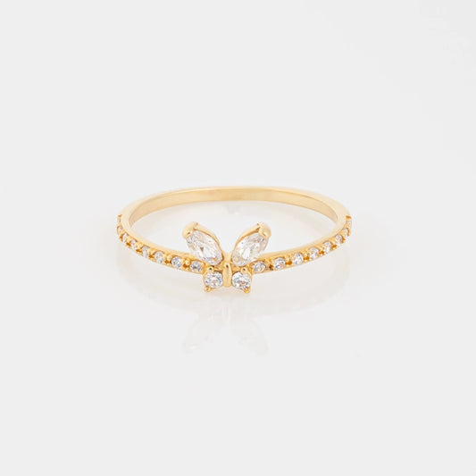 Anillo Mariposa Casting Talla 6 1/4