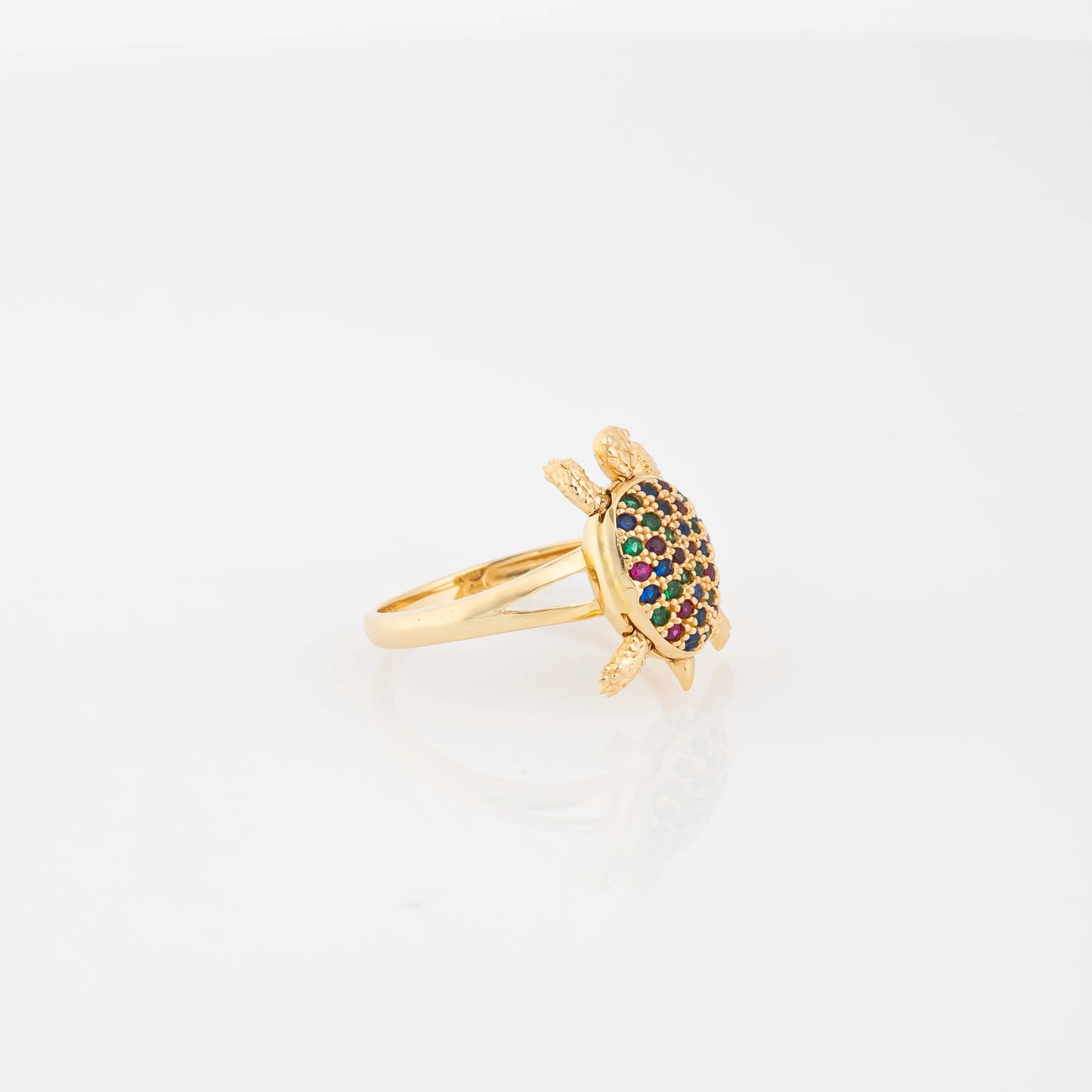 Anillo Tortuga Talla 7 3/4