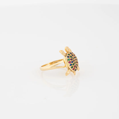 Anillo Tortuga Talla 7 3/4