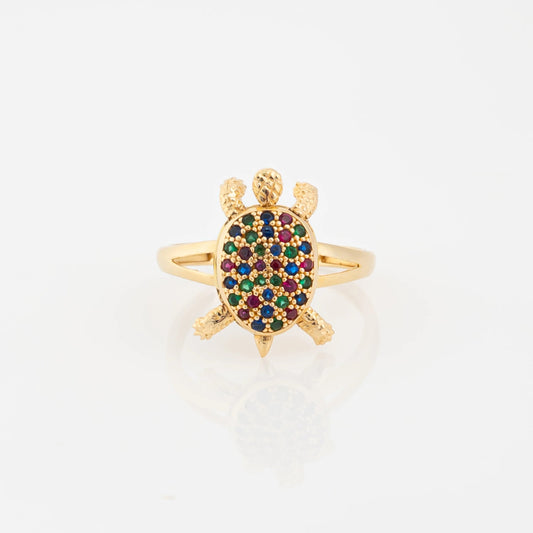 Anillo Tortuga Talla 7 3/4