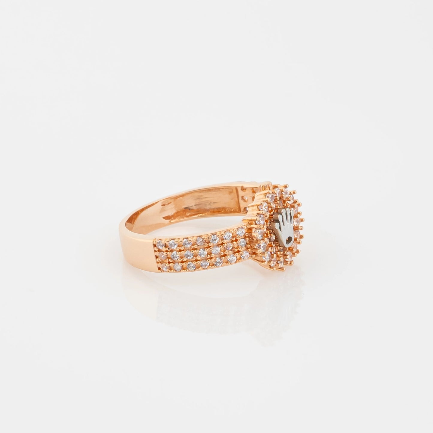 Anillo Corona Rosa Talla 6