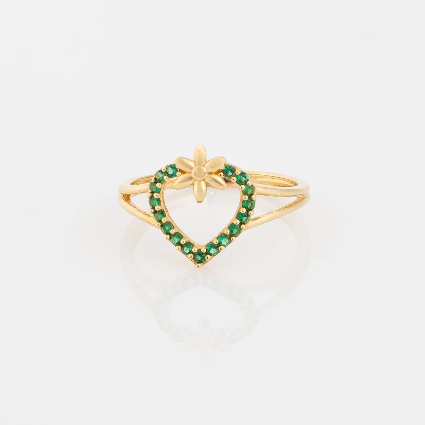 Anillo Flor Talla 6 1/2