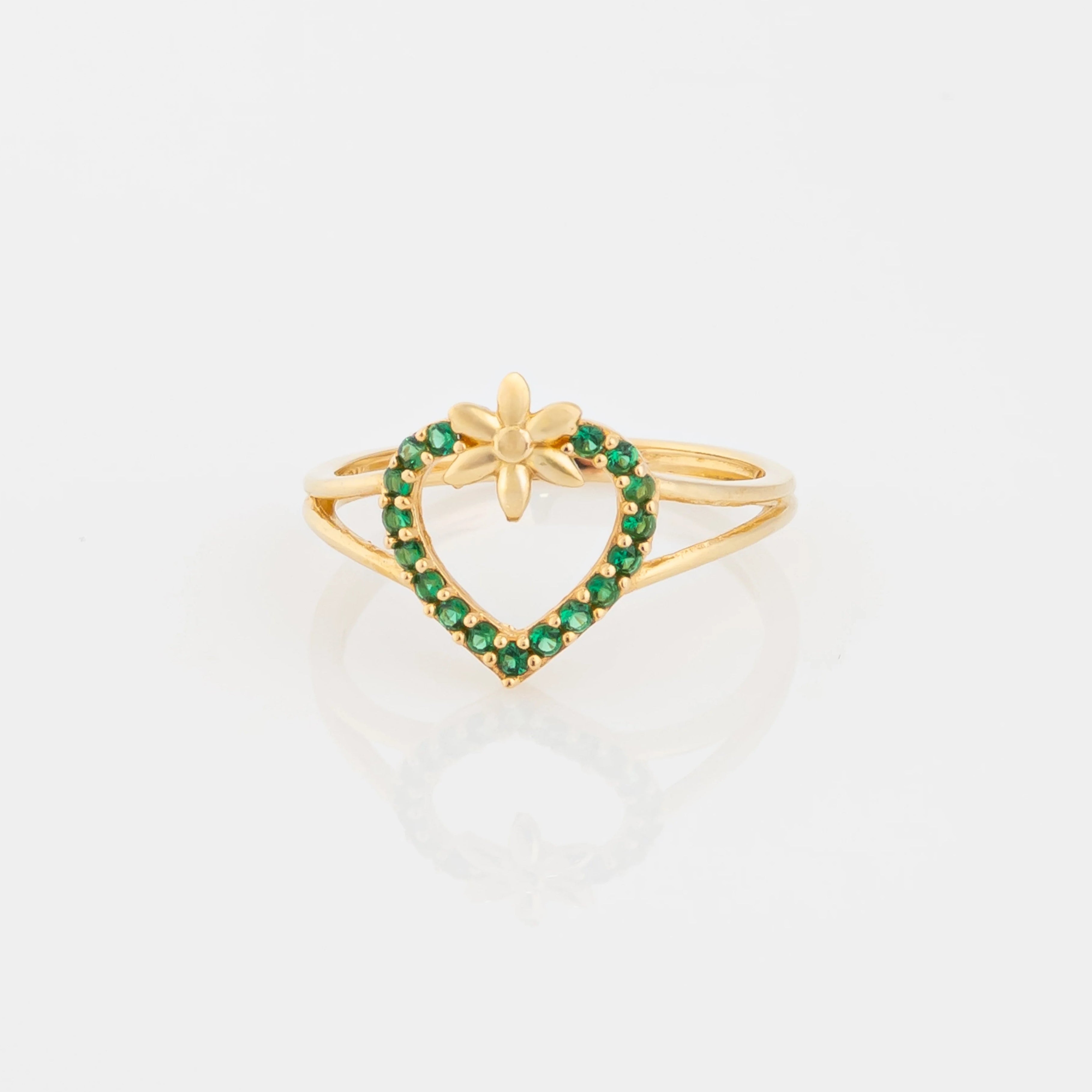 Anillo Flor Talla 6 1/2