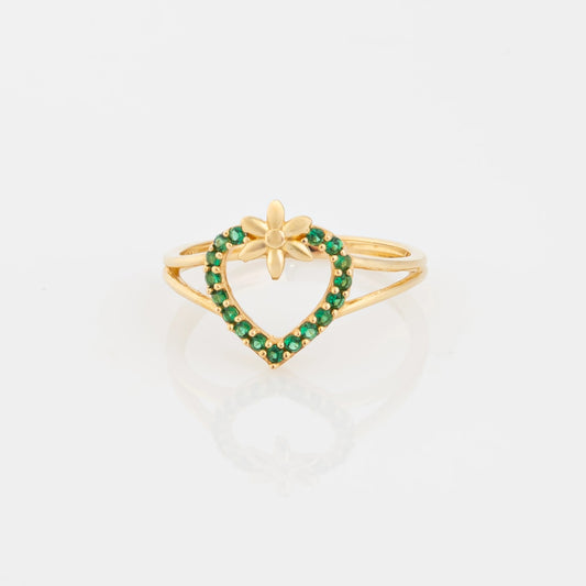 Anillo Flor Talla 6 1/2