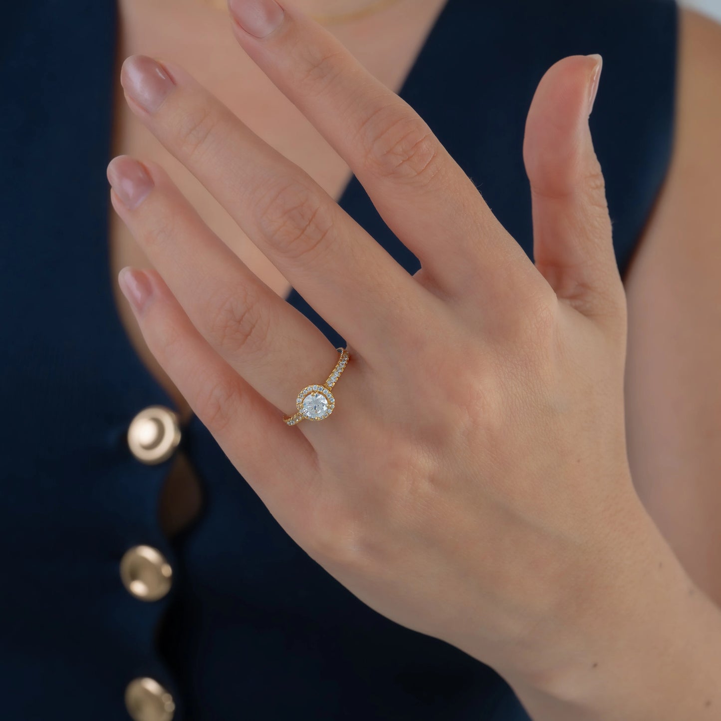 Anillo Compromiso Nina Talla 5 1/2