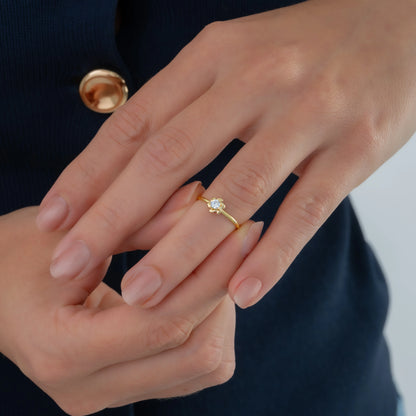 Anillo Florecita Talla 4 1/4