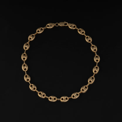 Pulsera Tejido Eslabón 22cm