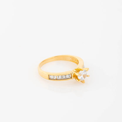 Anillo Compromiso Jade Talla 7