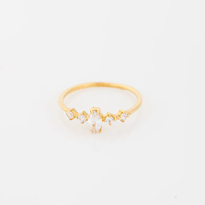 Anillo Oval Talla 5 1/4