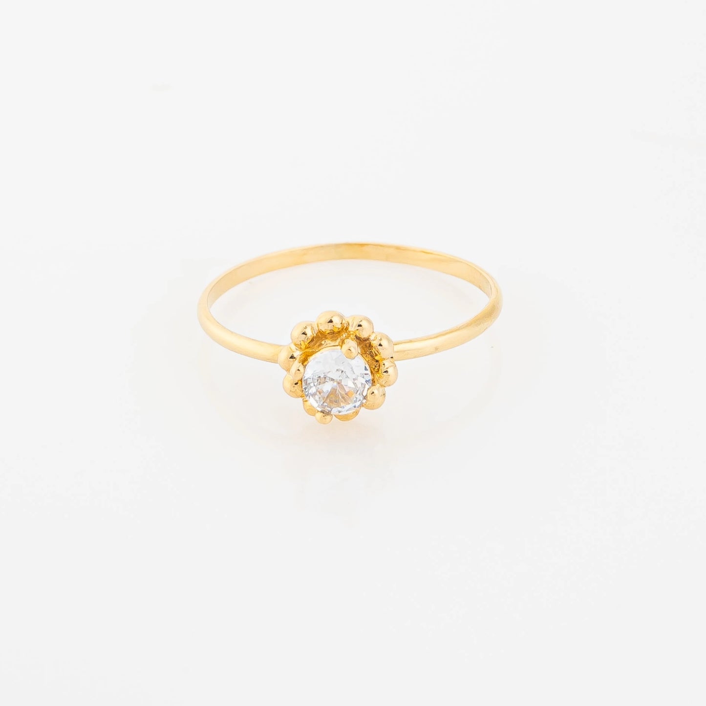 Anillo Flor Talla 6 1/2