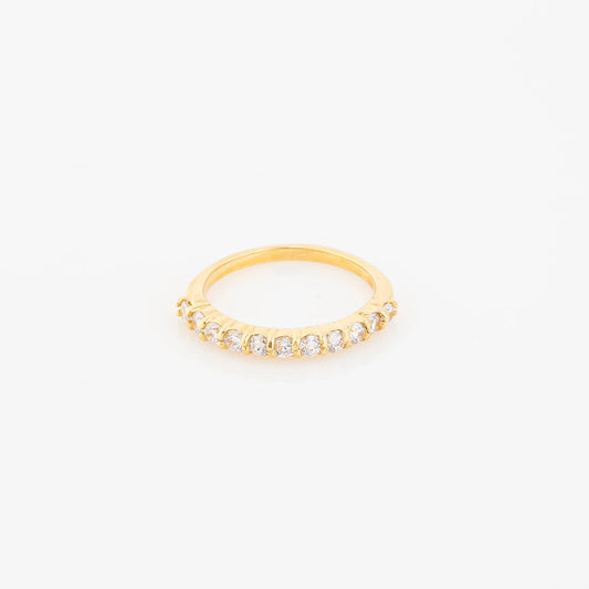 Anillo Semi Churumbela Talla 6