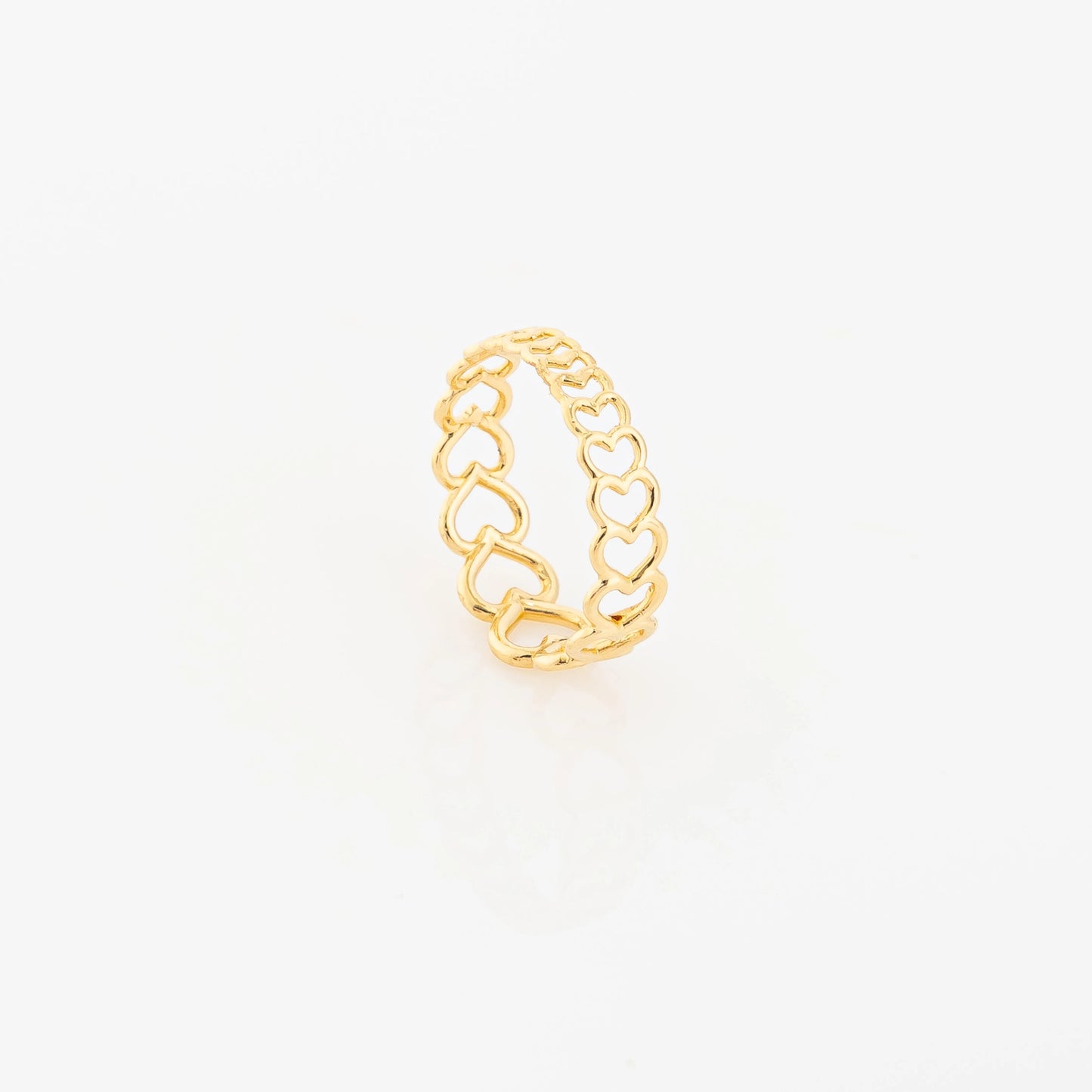 Anillo Corazones Infinitos Talla 5 1/4