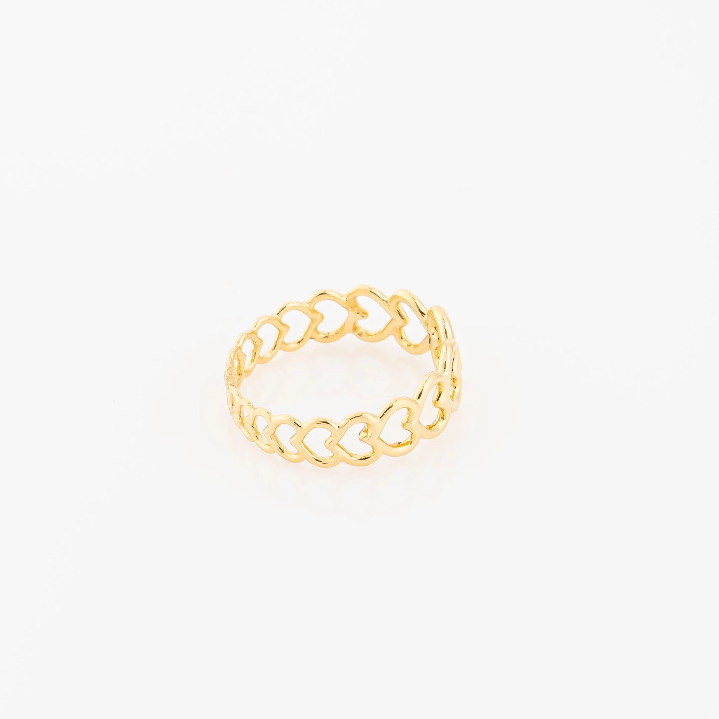 Anillo Corazones Infinitos Talla 5 1/4