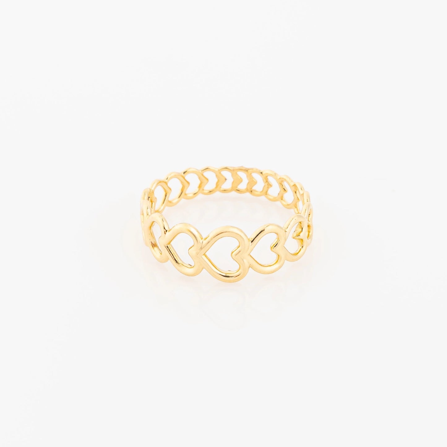 Anillo Corazones Infinitos Talla 5 1/4