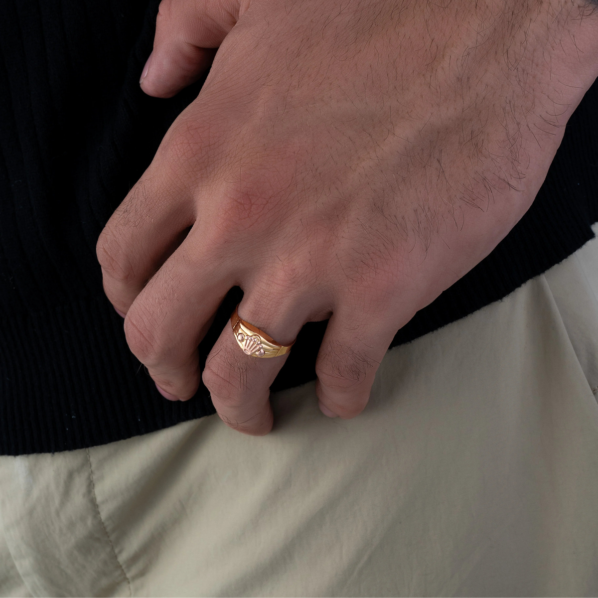 Anillo Corona Talla 10