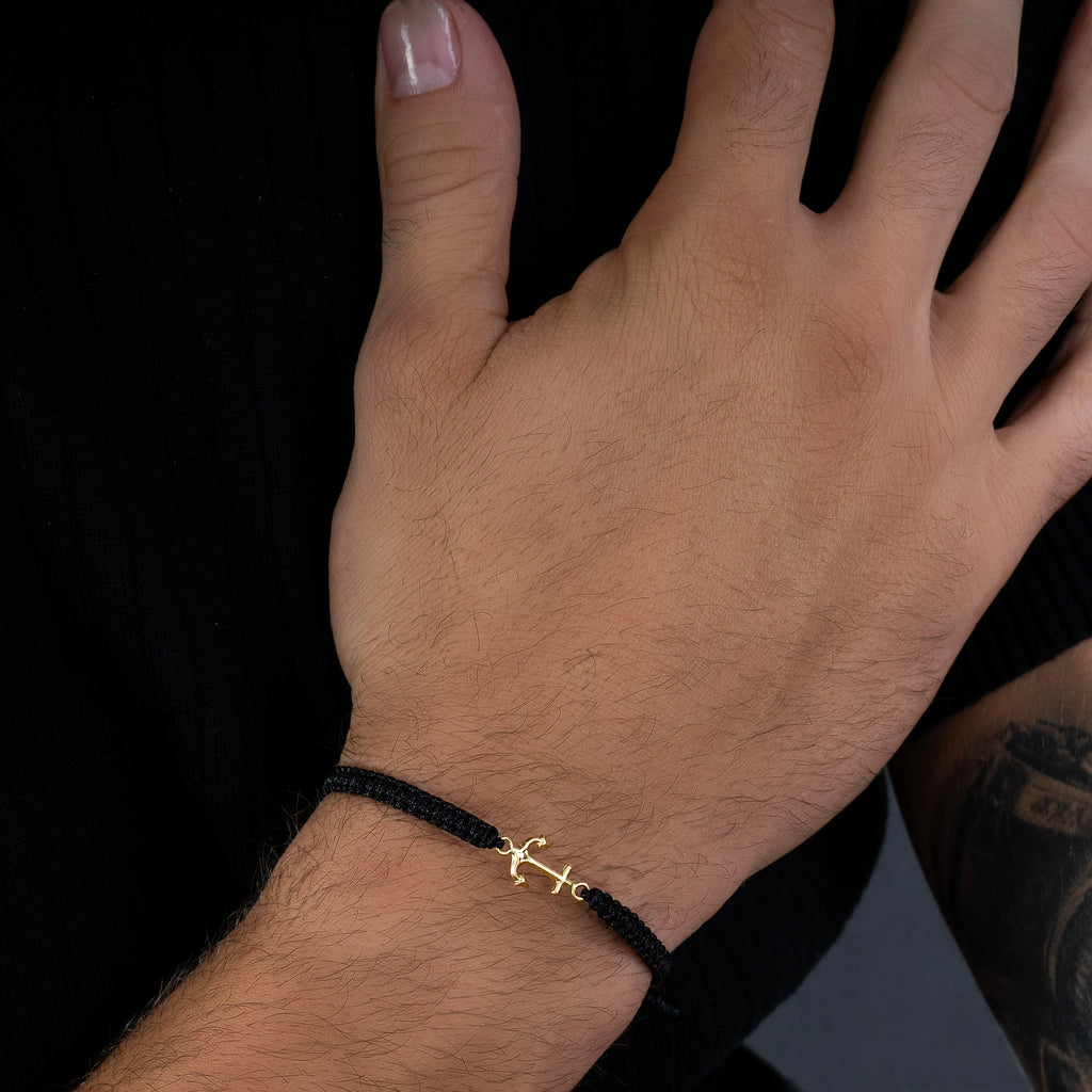 Pulsera Tejida Ancla