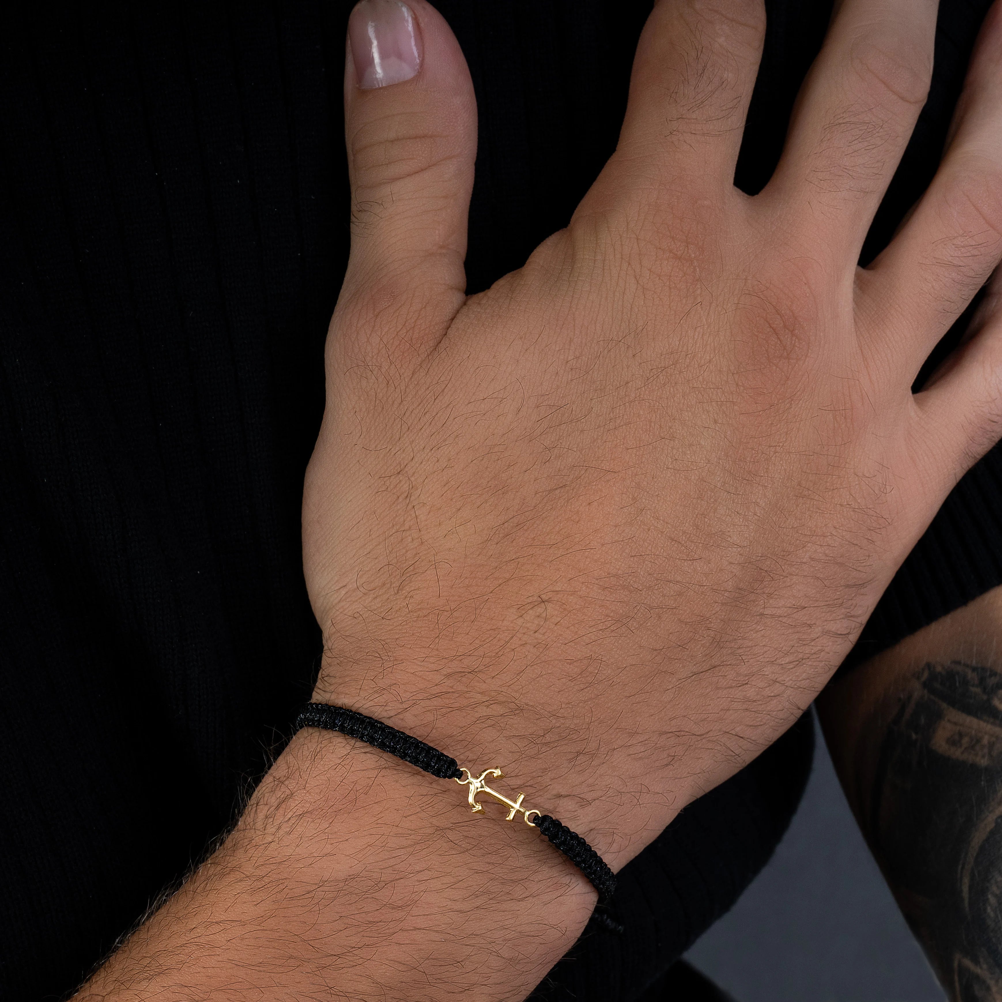 Pulsera Tejida Ancla