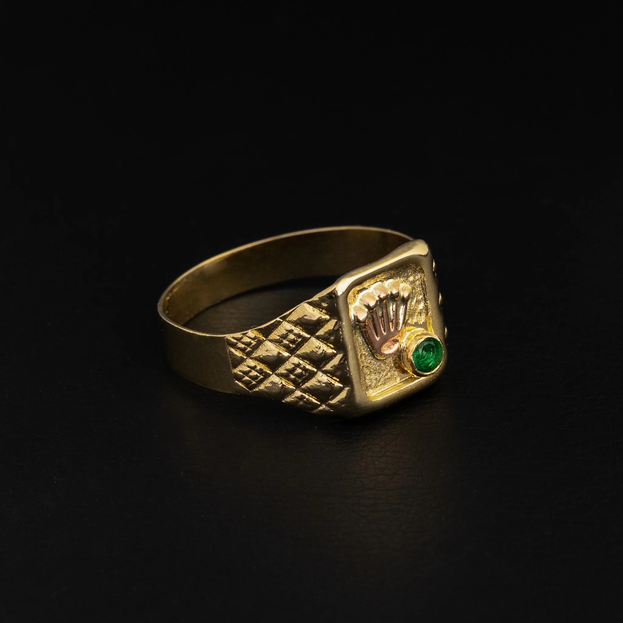 Anillo Corona & Circon Talla 11 1/2