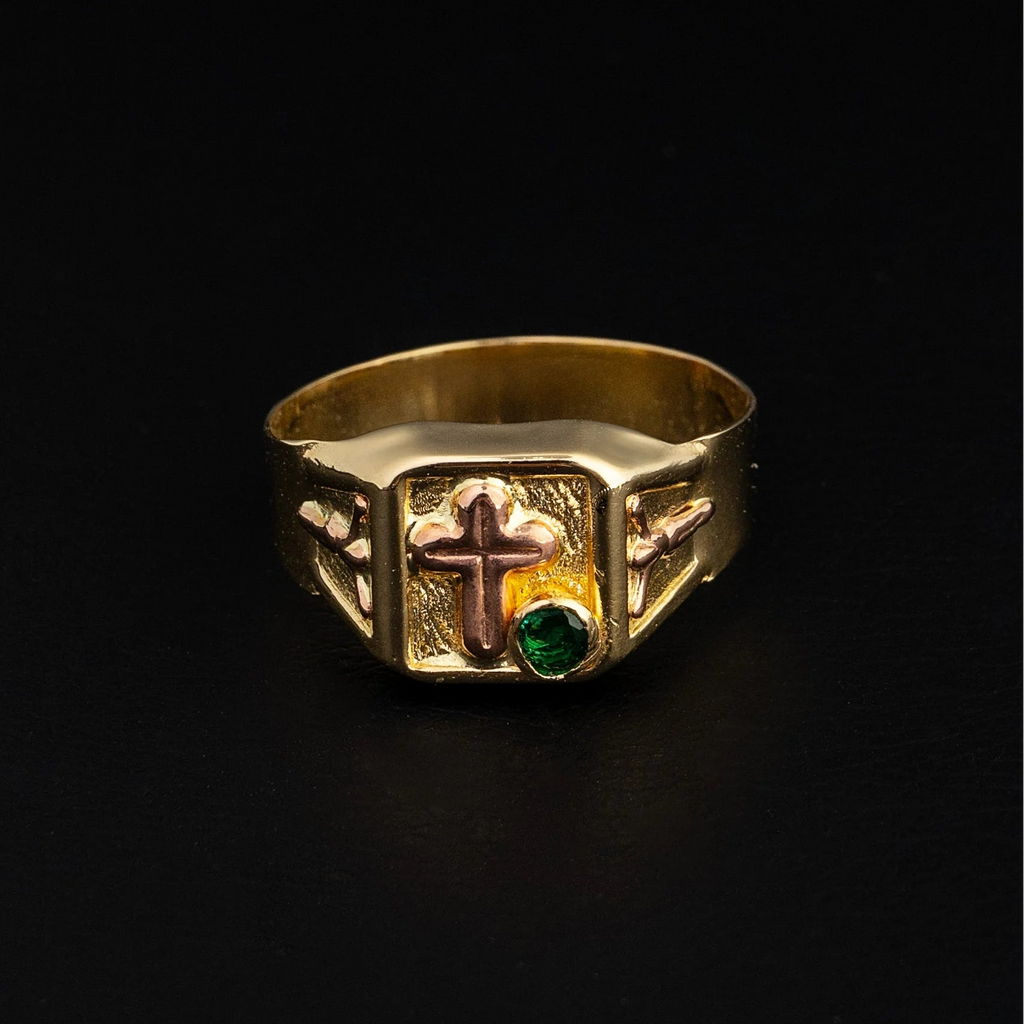 Anillo Cristo Talla 8 1/2