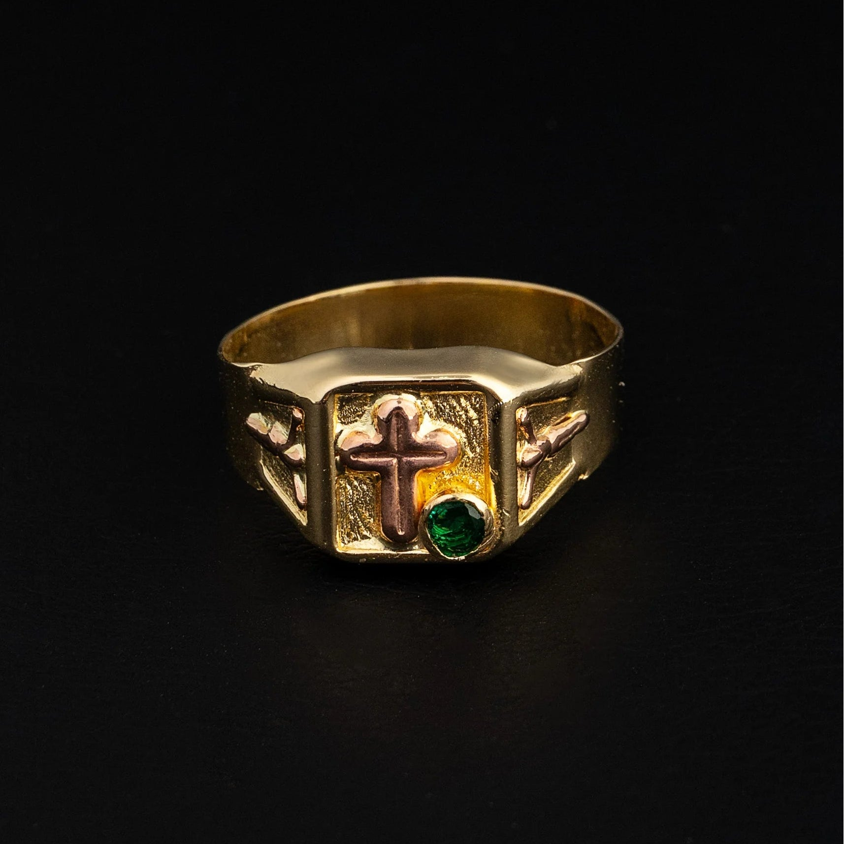 Anillo Cristo Talla 8 1/2