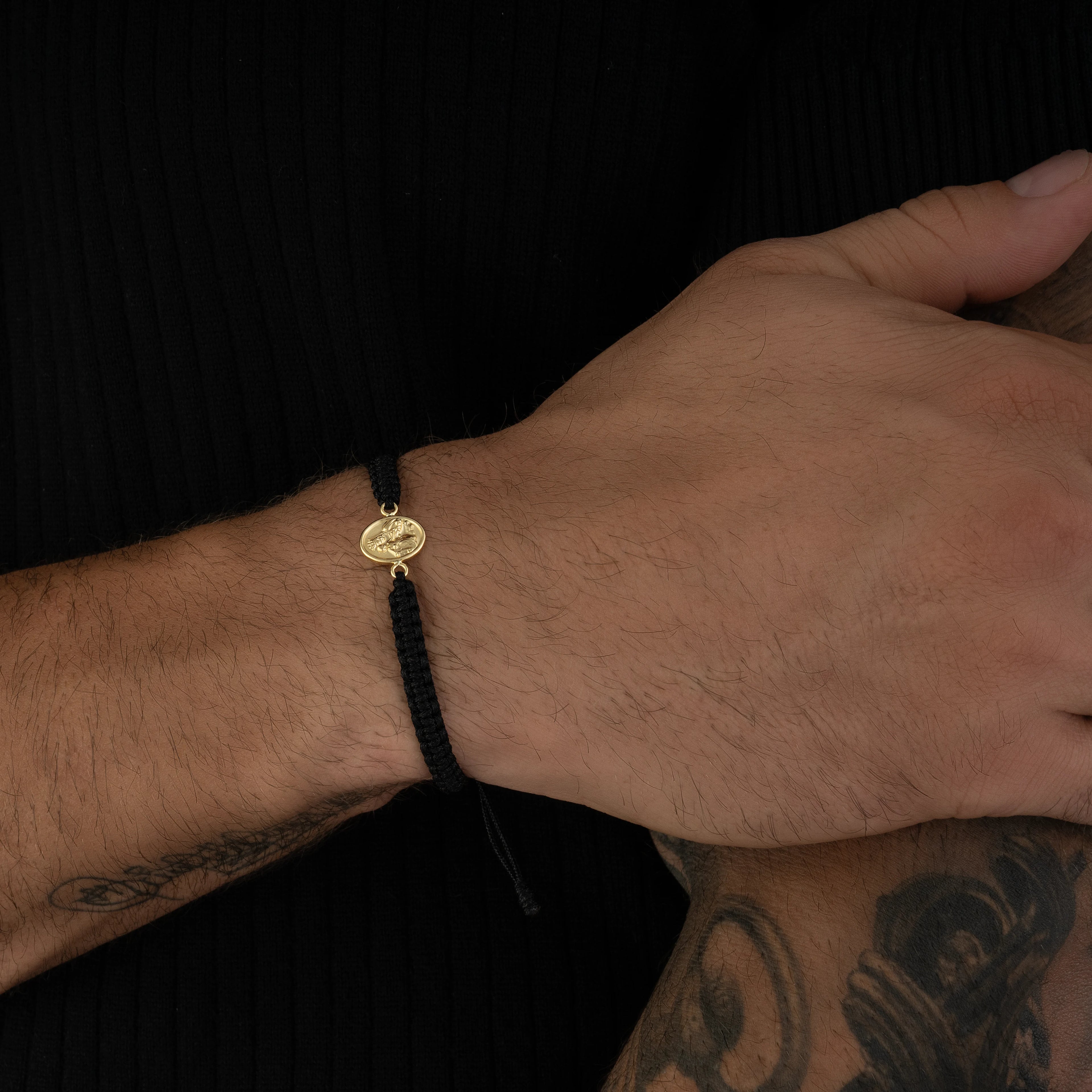 Pulsera Tejida Virgen Carmen