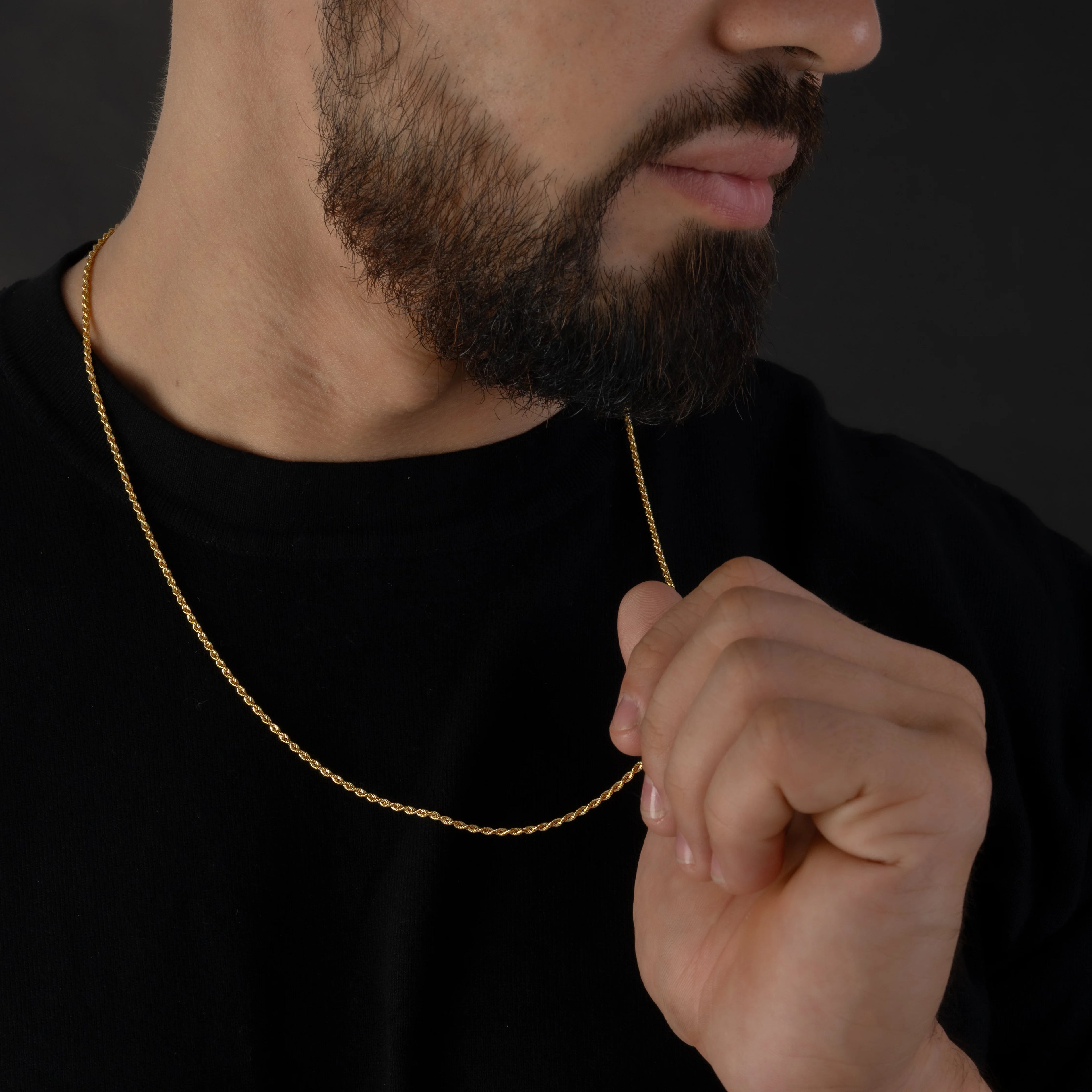 Cadena Tejido Lazo 60cm