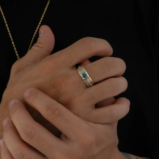 Anillo Verde Talla 10 1/2