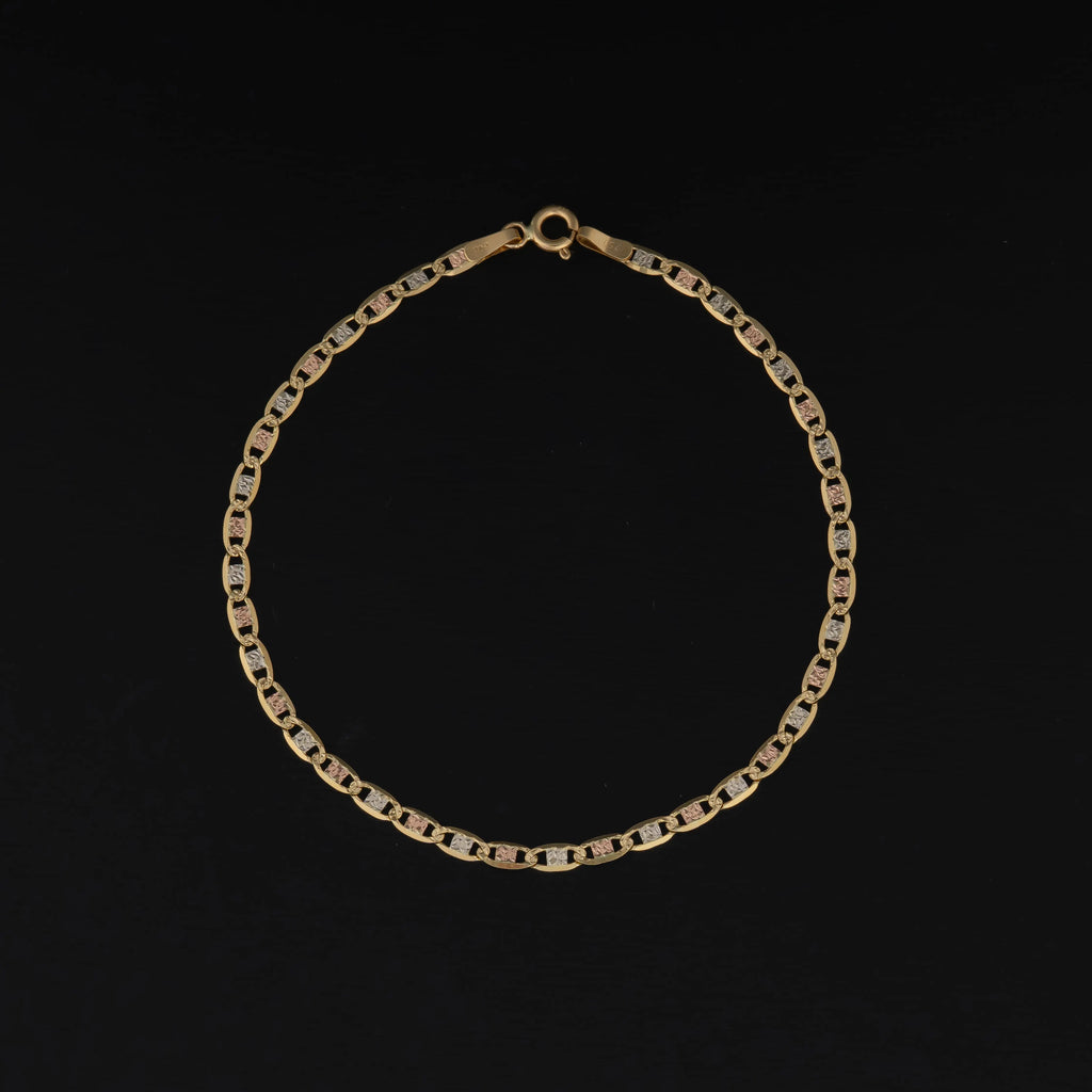 Pulsera Tejido Plano 19cm