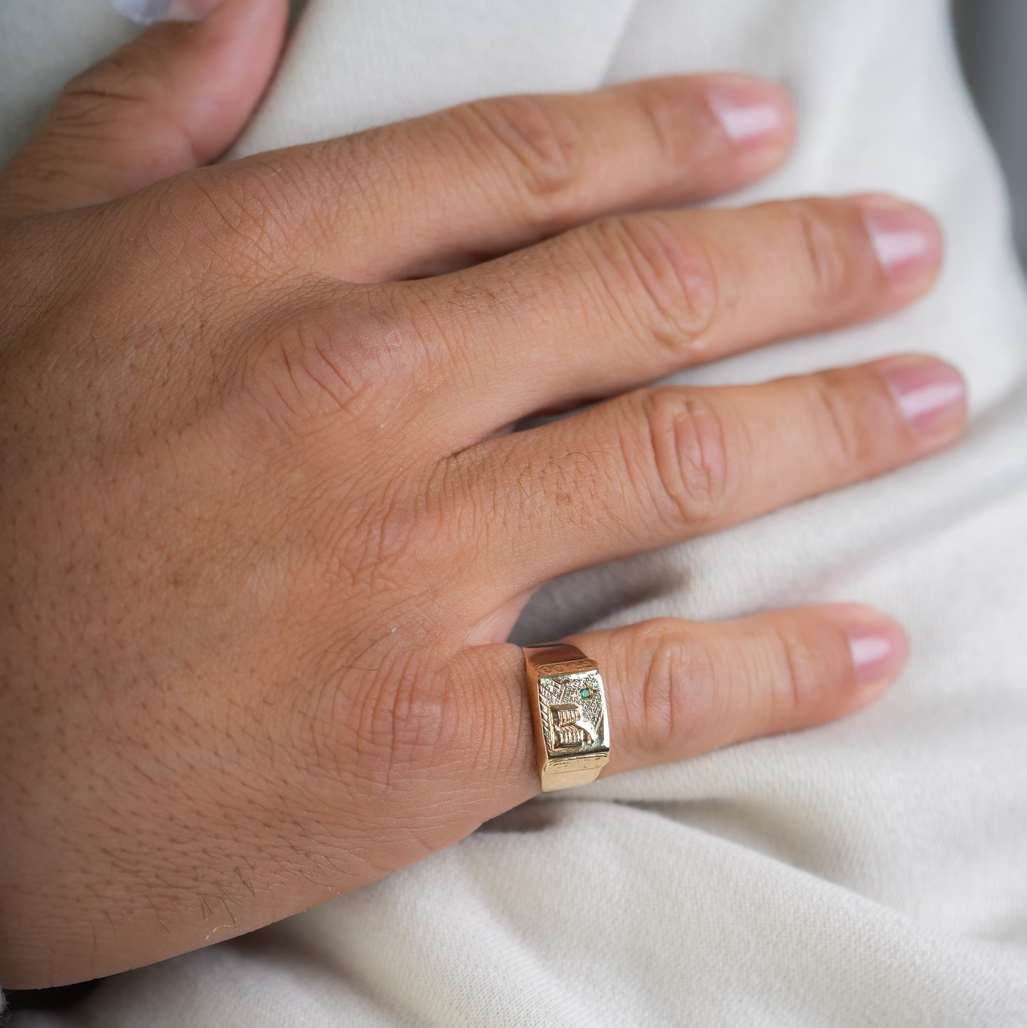 Anillo Grado Talla 8 3/4