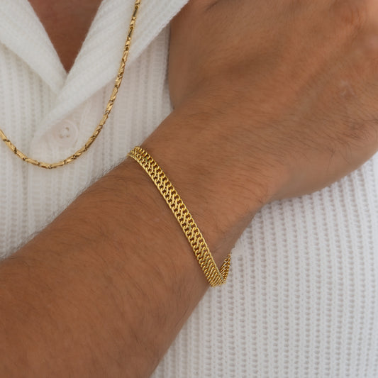 Pulsera Tejido Esterilla 19cm