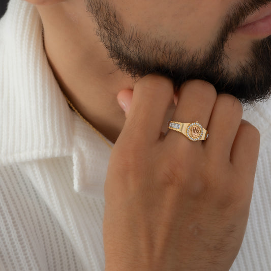 Anillo Corona Talla 10