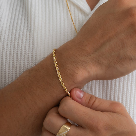 Pulsera Tejido Lazo 19cm