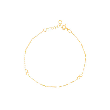 Pulsera Infinitos 19cm