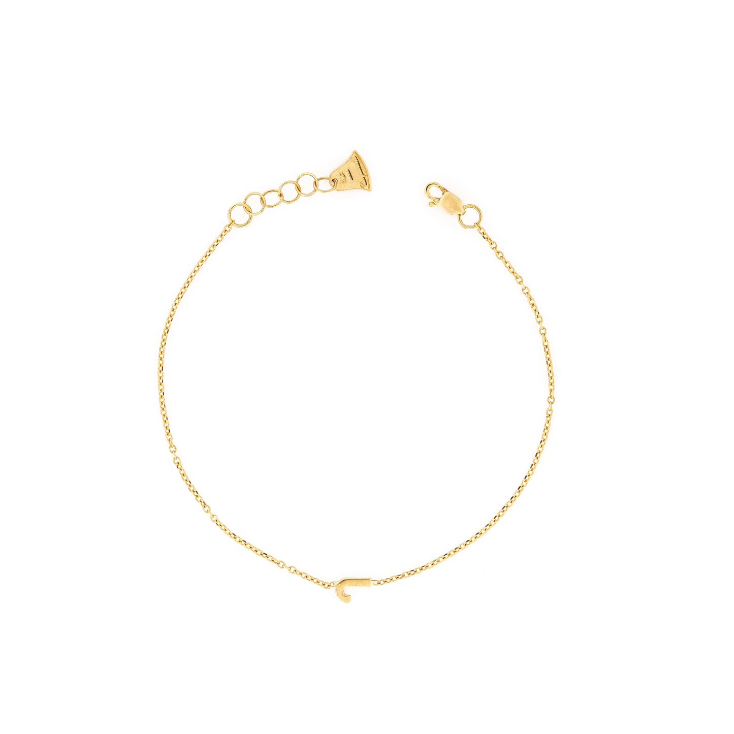 Pulsera Letra J 18cm