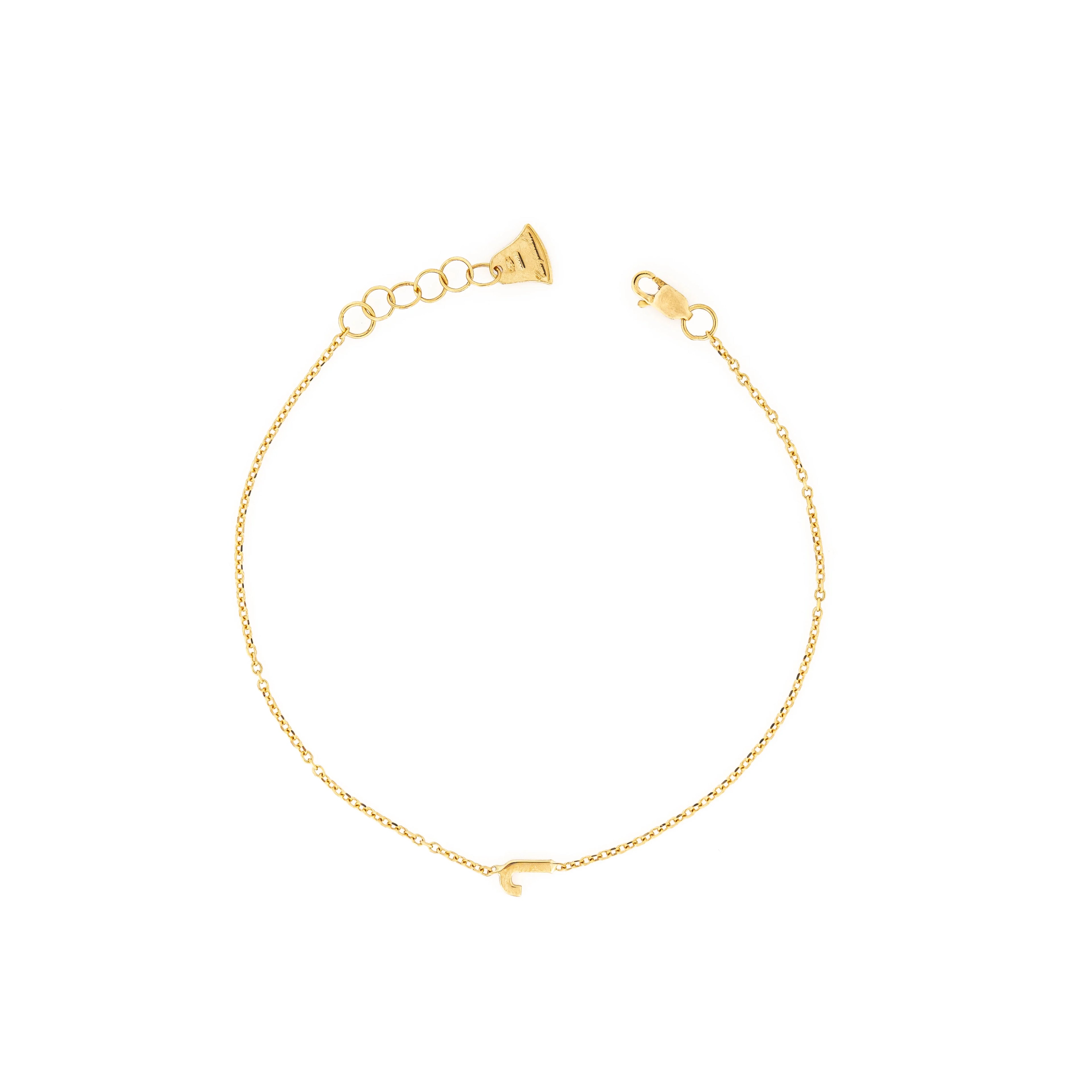 Pulsera Letra J 18cm