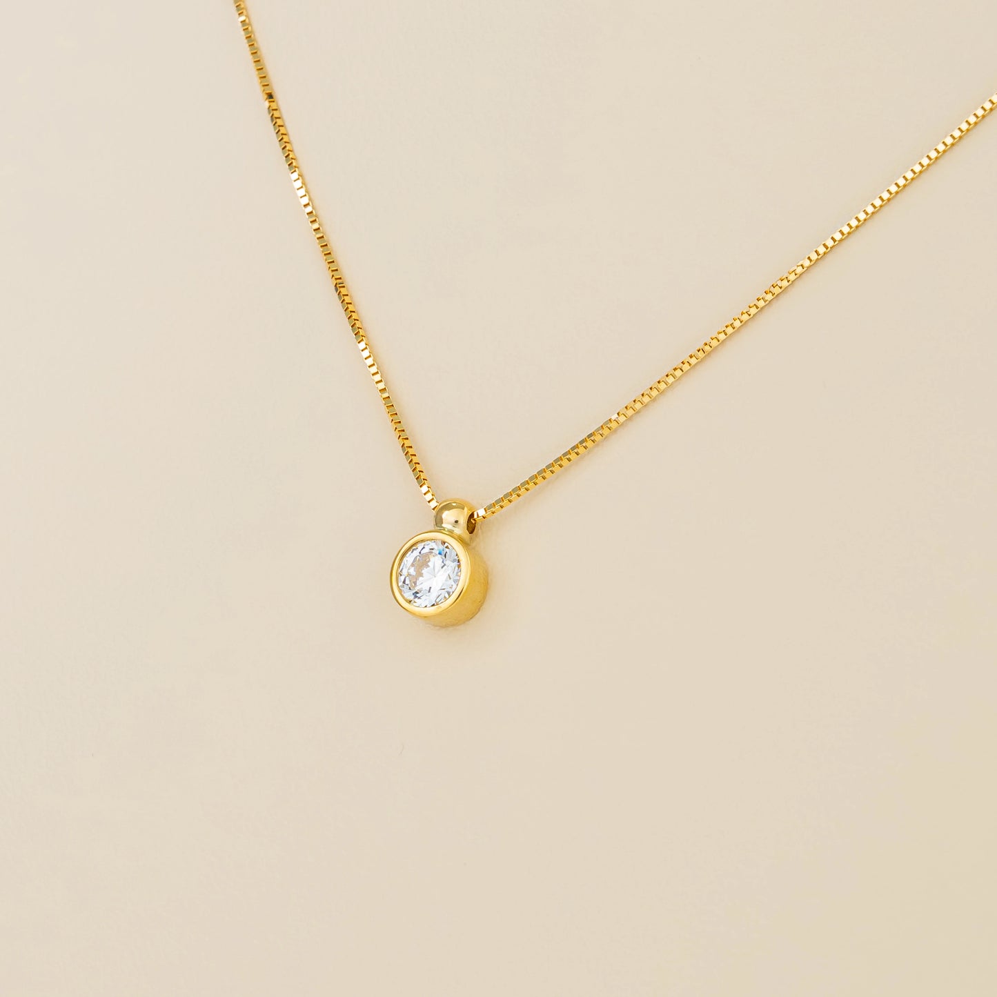 Cadena Solitario 40cm