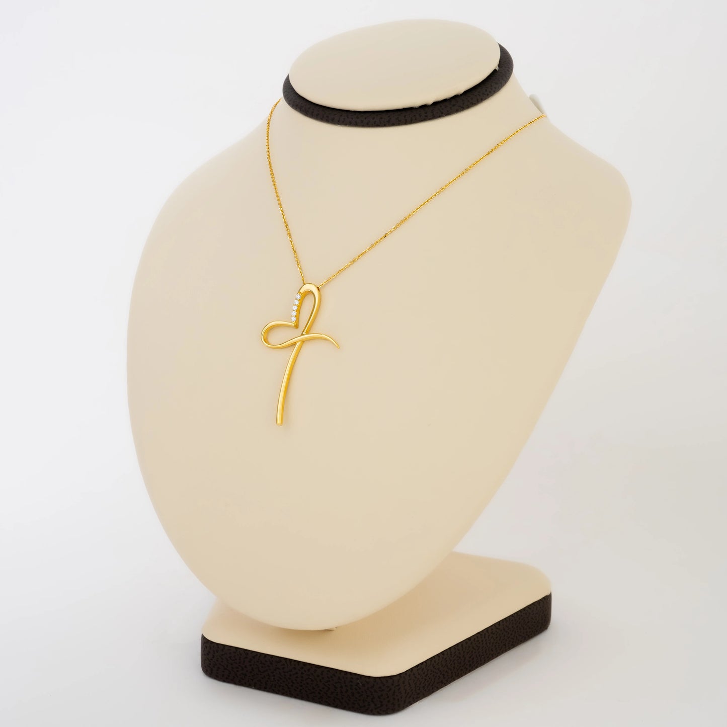 Cadena Corazon Lazo